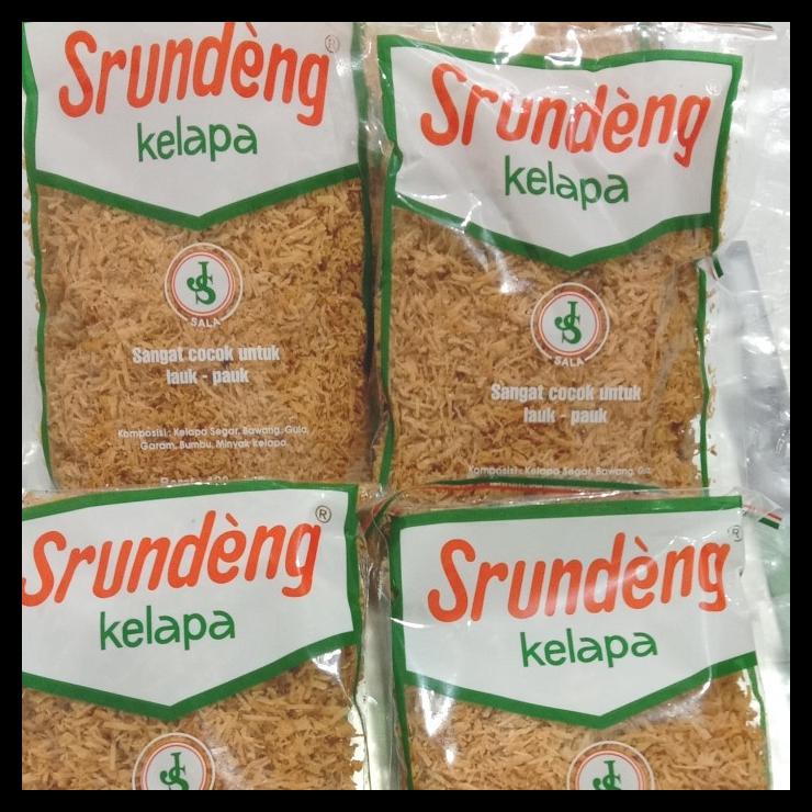 

DISKON TERBATAS !!! MURAH SERUNDENG SRUNDENG KELAPA SOLO JS 10X120GRAM TERLARIS