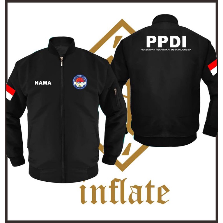 JAKET PPDI / BOMBER PPDI / JAKET PERSATUAN PERANGKAT DESA INDONESIA / BOMBER PERSATUAN PERANGKAT DES