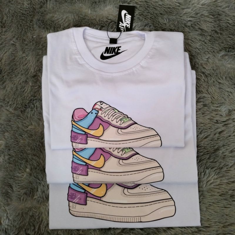 KAOS NIKE ANAK PEREMPUAN AIR FORCE SHADOW ATASAN ANAK PEREMPUAN KAOS ANAK CEWEK