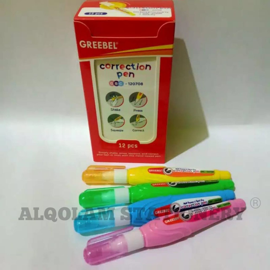 

TokoRejoAgung ECER ( 1 PCS ) Tip-Ex Stipo Cair Greebel Kecil