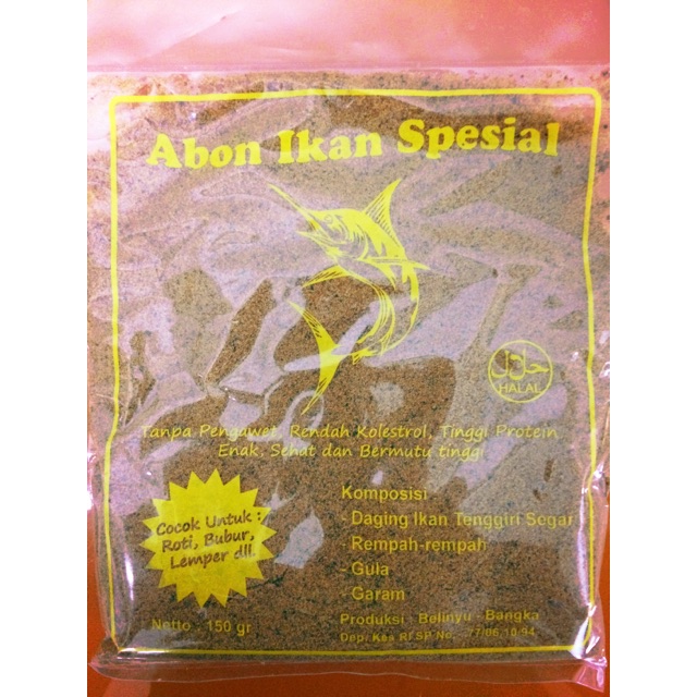 

Abon ikan spesial TANPA PENGAWET