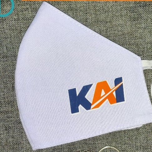 Masker Kain 3 lapis Logo KAI Commuter kereta