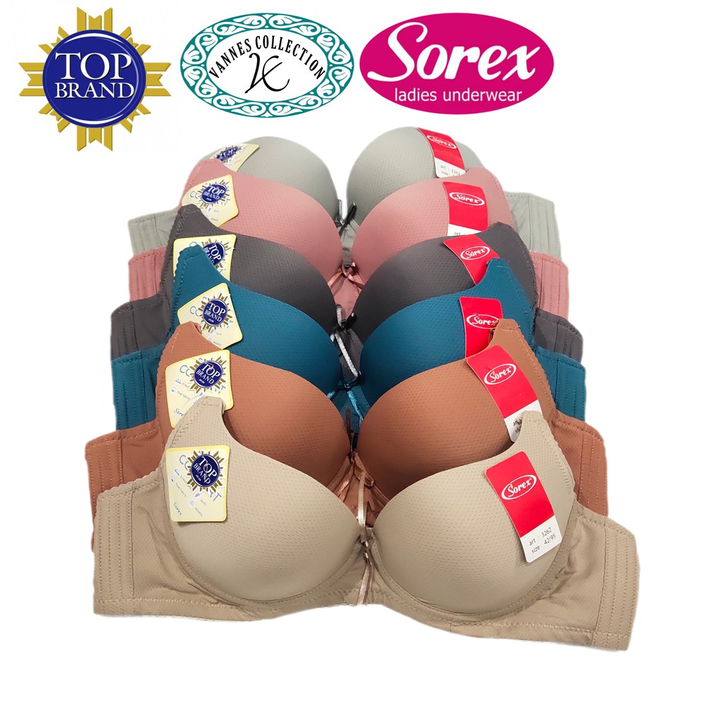 Bra Sorex 3262 Busa Kawat/BH Sorex Busa Tipis 36-42/Bra Sorex Pori Pori