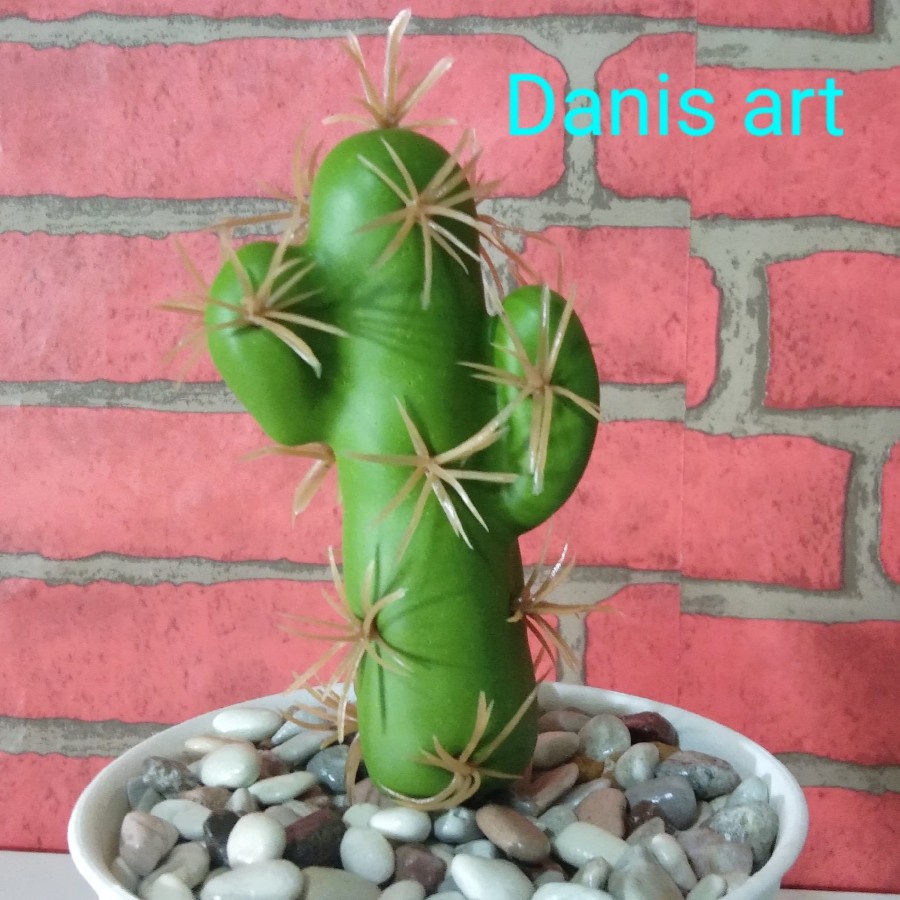 Tanaman kaktus/ kaktus #1 palsu/ kaktus plastik/ kaktus artificial