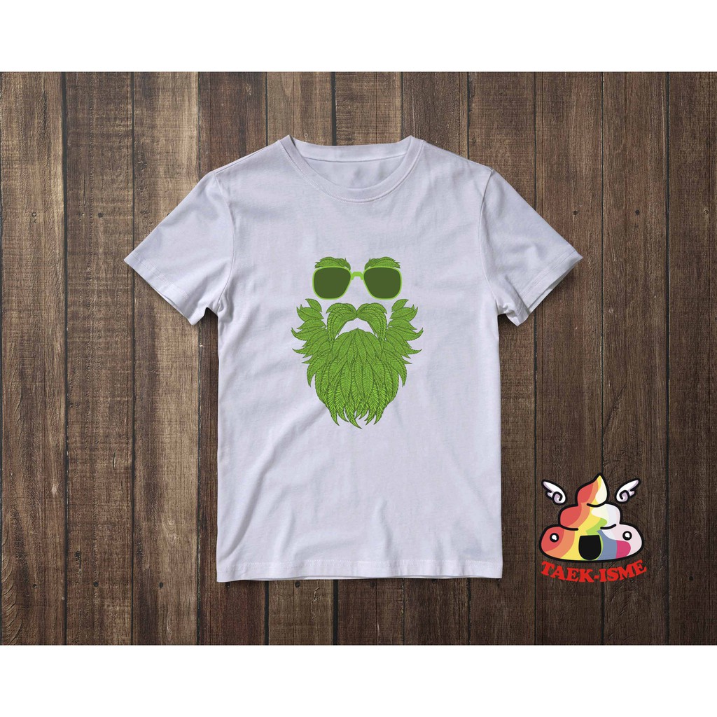Kaos/ Baju/ Tshirt Pria, Lelaki, Ganja, Cannabis, Marijuana K
