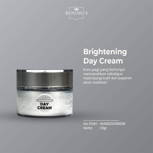 Brightening Day Cream Benings Skincare