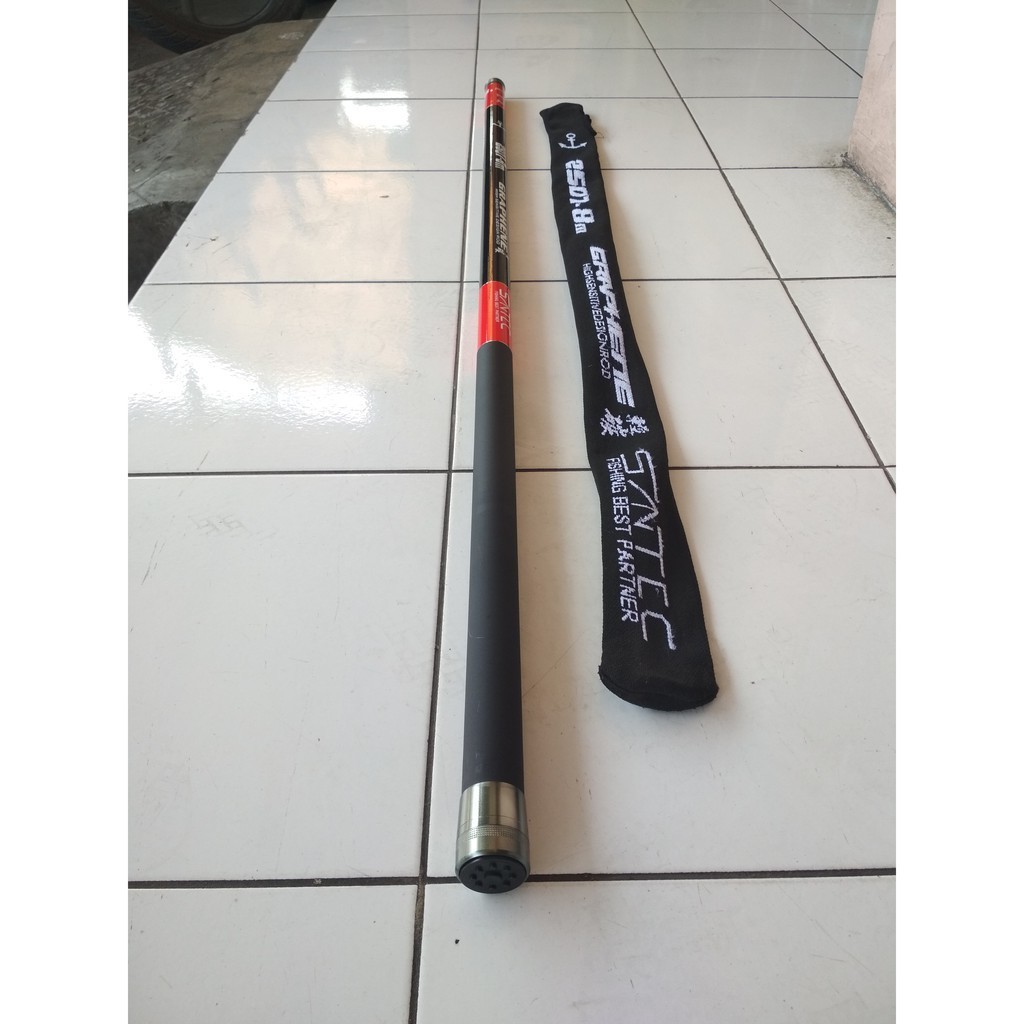 Joran Tegek Graphene Carbon 6meter 7meter 8meter Omah Pancing Shop