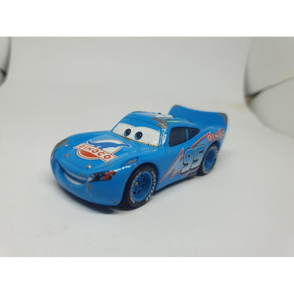 cars blue car dinoco