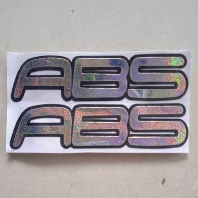 

stiker ABS hologram
