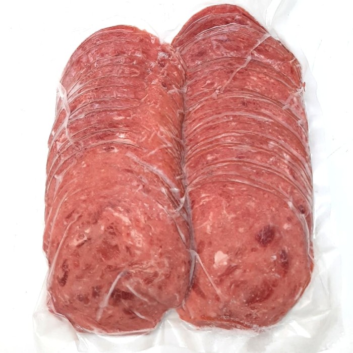 

Daging Asap - Spesial ! Smoked Beef Round 1Kg Daging Sapi Asap Iris Tipis Burger