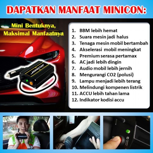 Penghemat Pengirit Bahan Bakar BBM Semua Mobil Universal Accu Acu 12 Volt Garansi 10 T