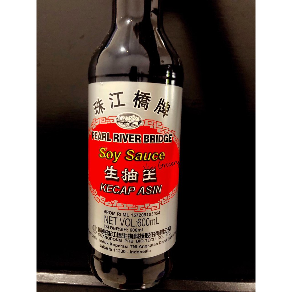 

Kecap Asin / Light Soy Pearl River Bridge /soy sauce 600ml