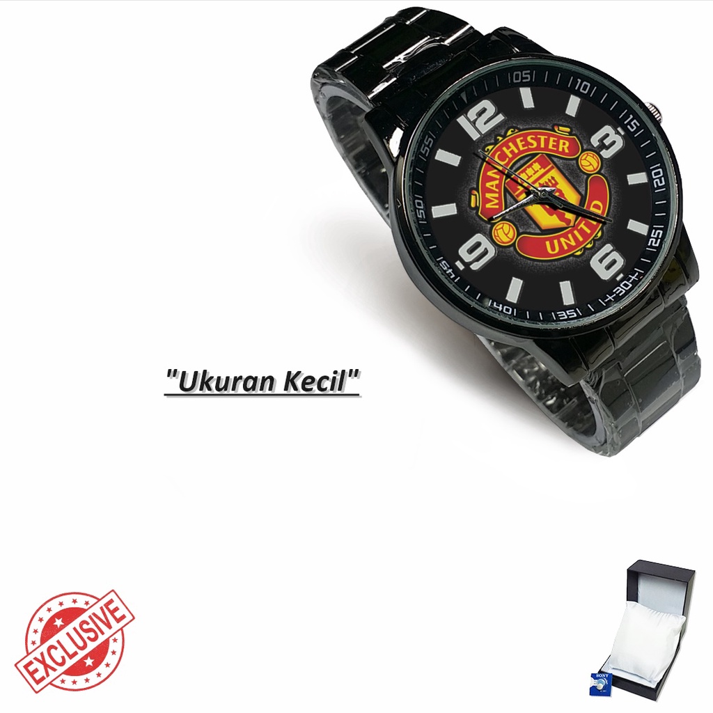 Jam Tangan Rantai Couple MU - 2 (Keren)