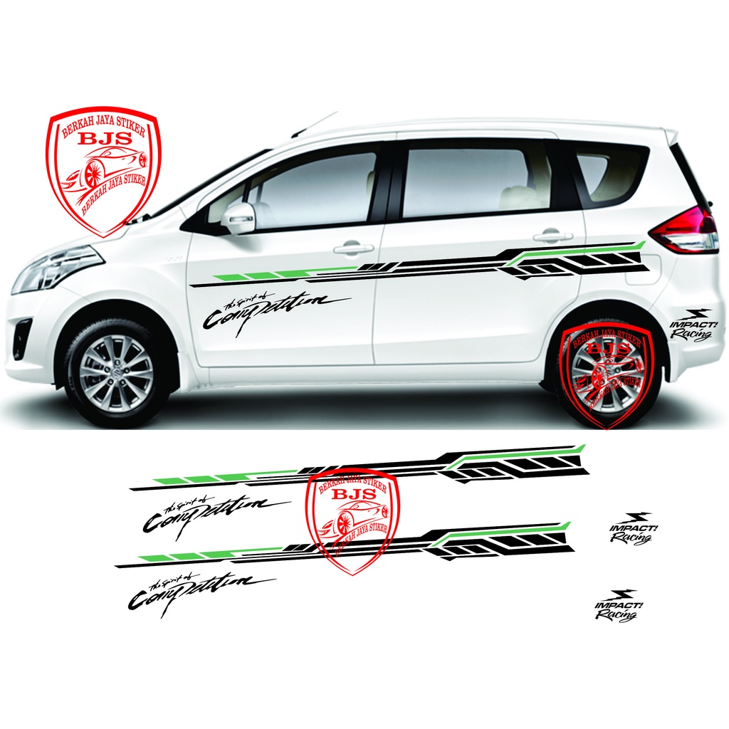 NEW PROMO STIKER MOBIL ERTIGA STICKER CUTTING SUZUKI ALL NEW ERTIGA best promo stiker sticker mobil 