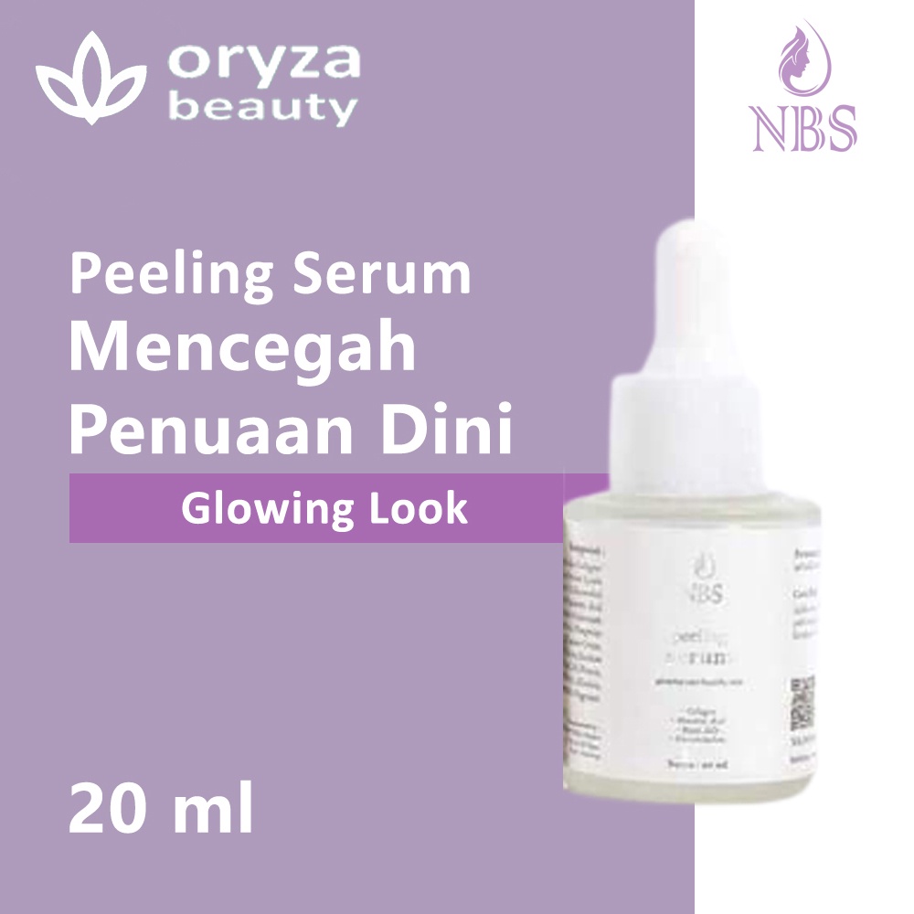 NBS Peeling Serum Exfoliasi Kulit Wajah Glowing Putih Cerah