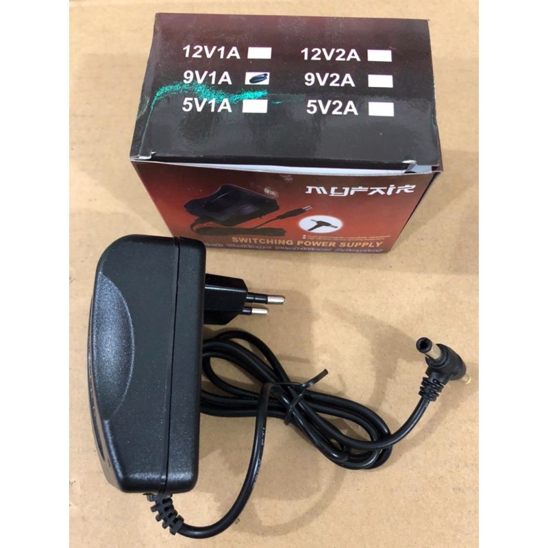 Adaptor switching 9 v 1 a Power supply 9v 1a MYFAIR