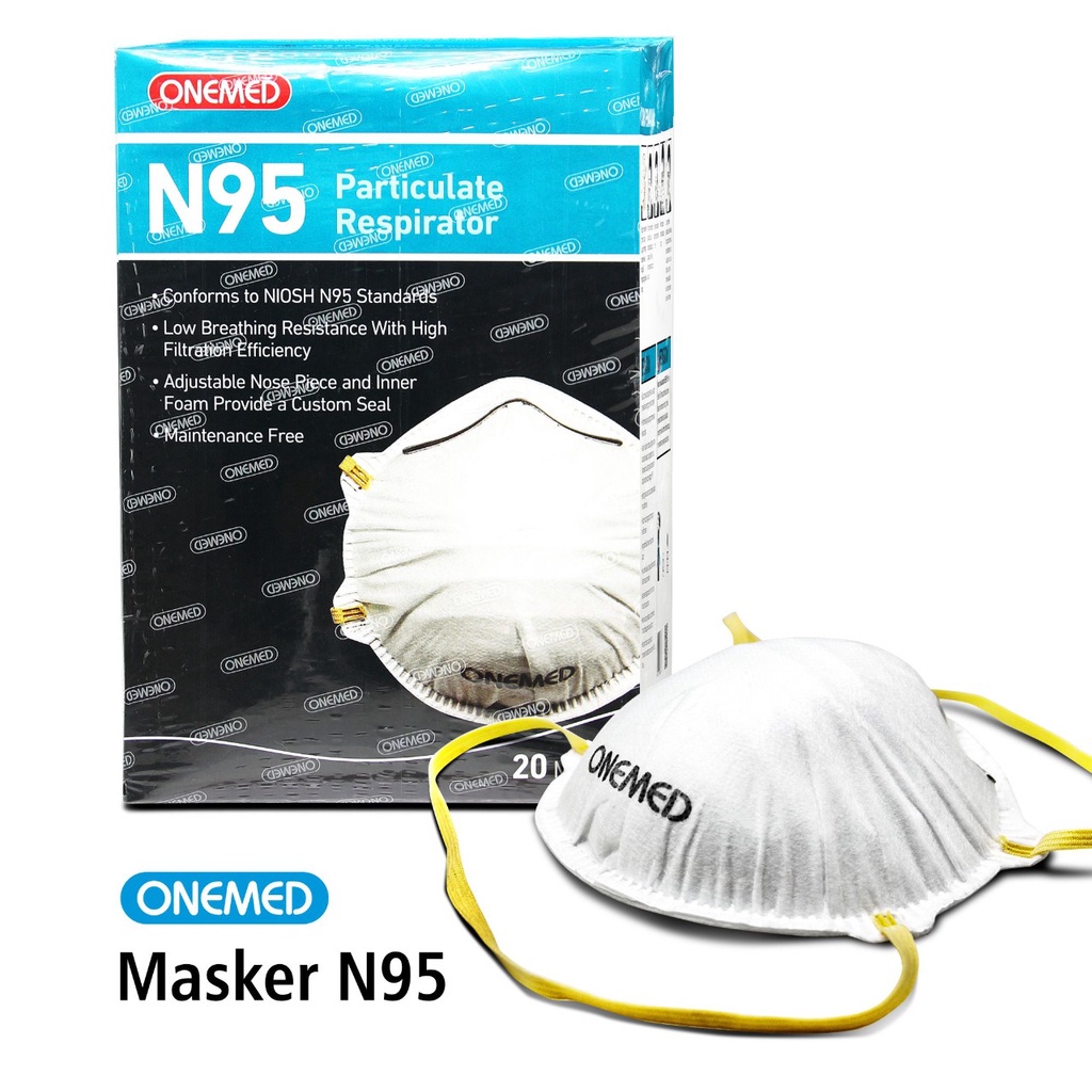 Masker N95 OneMed box 20 pcs