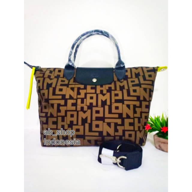 Tas Wanita LC Neo Medium Lpg Black Khaki