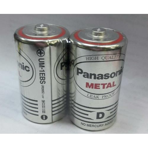 Baterai Panasonic Metal LEAK PROOF UM-1EBS Baterai Jumbo