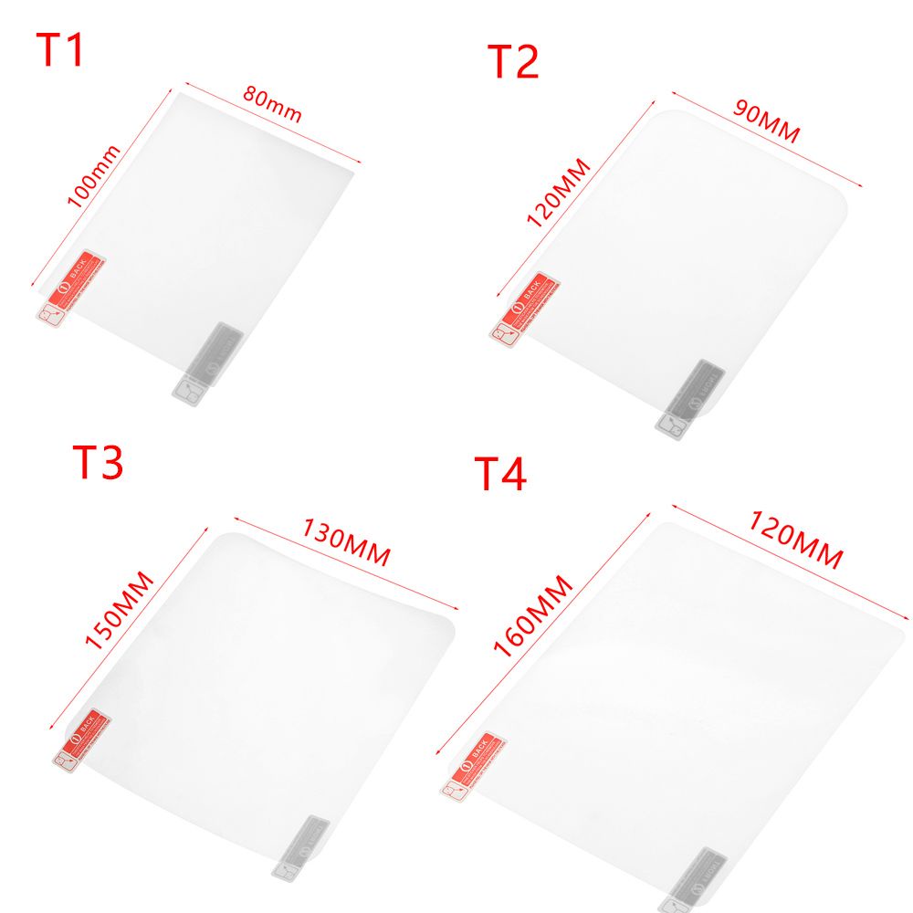 Top Stiker Kaca Depan Mobil Reflektif Transparan Untuk Proyektor Hud Gps / Handphone