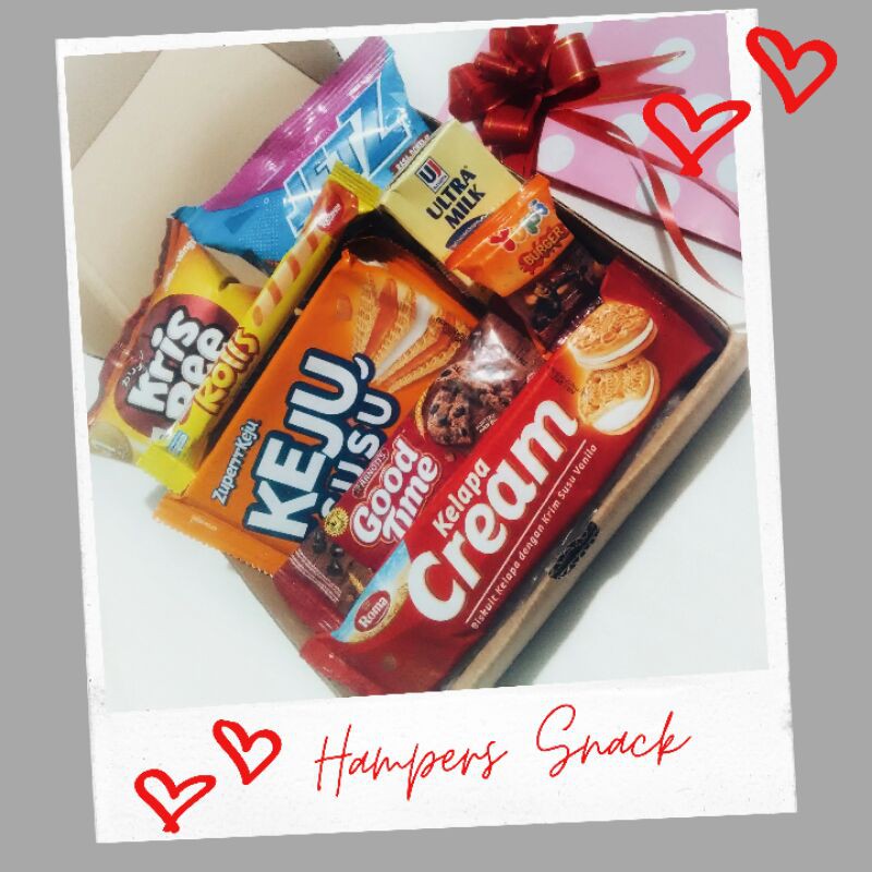

(Include Kertas Kado) Hampers / Parcel Snack box / Gift Box / Paket Kado Wisuda Ulang tahun 3