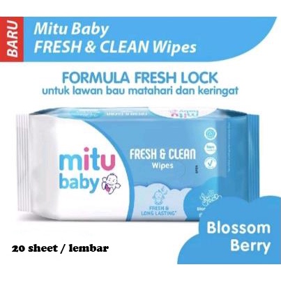 ^ KYRA ^ MITU Tisu Basah Wetties dan Mitu Baby Efektif Membunuh Kuman Seketika Tissue Non Paraben