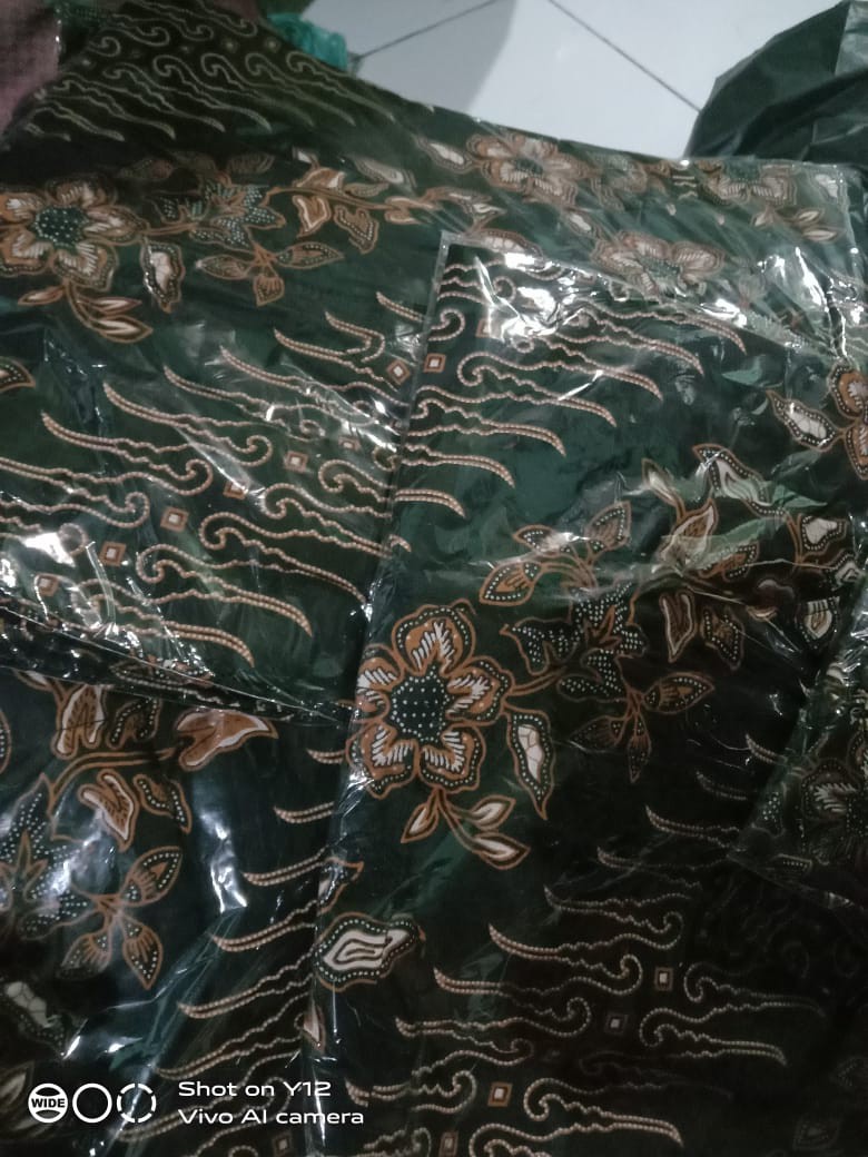 Baju Batik Pria Abadi Batik Kemeja Batik Pria Lengan Pendek Terviral Di Shopee