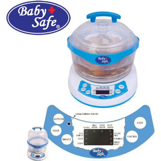 Baby Safe 10 in 1 Multifunction Steamer LB005
