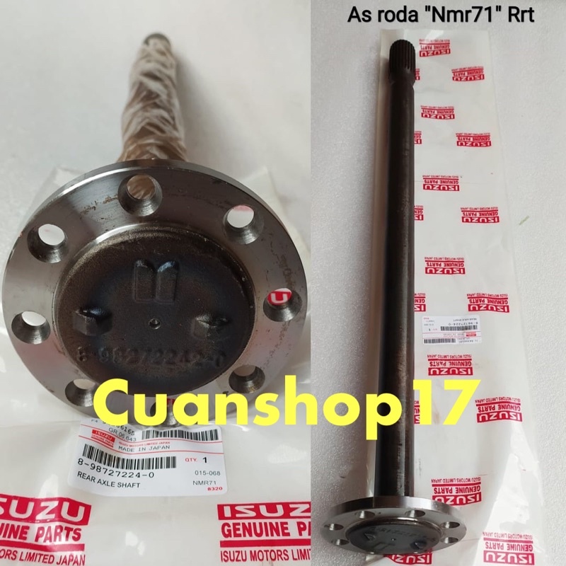 AS RODA BELAKANG ISUZU NMR71 NMR 71 RRT
