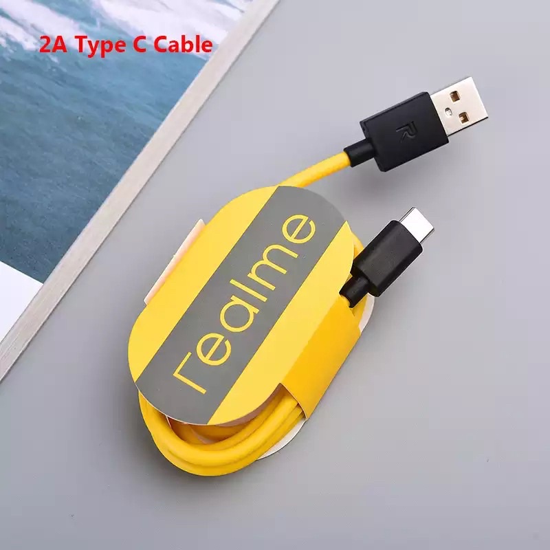 Kabel Data Realme Vooc Fast Charging - kabel data micro fast dan kabel data Type C fast - Realme