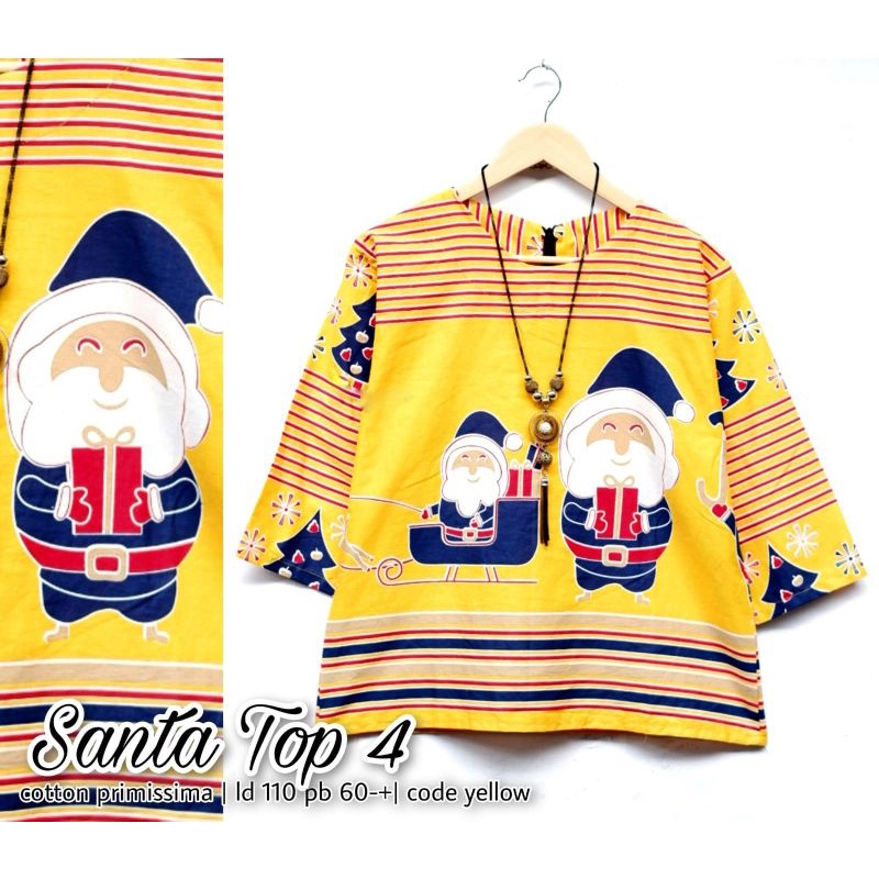 Santa Top 4 | Blouse Christmas