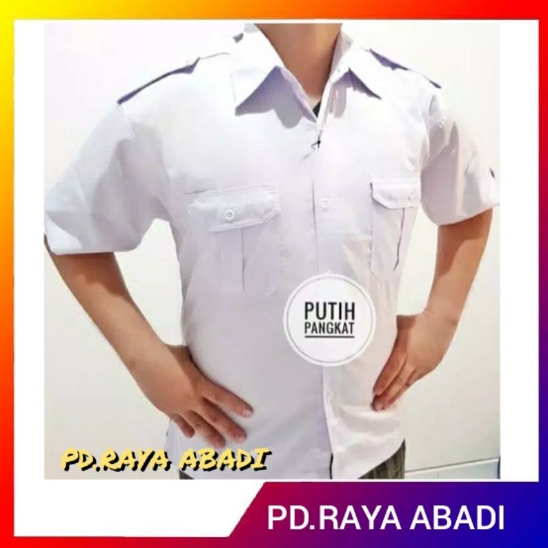 Kemeja putih / kemeja pdh / pdh putih / kemeja pendek putih / kemeja kerja / kemeja satpam pdh