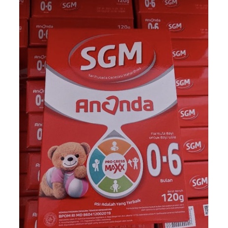 SGM ANANDA 0-6 BLN/6-12 BLN 120 GR. EXP 2024 1+ 3+