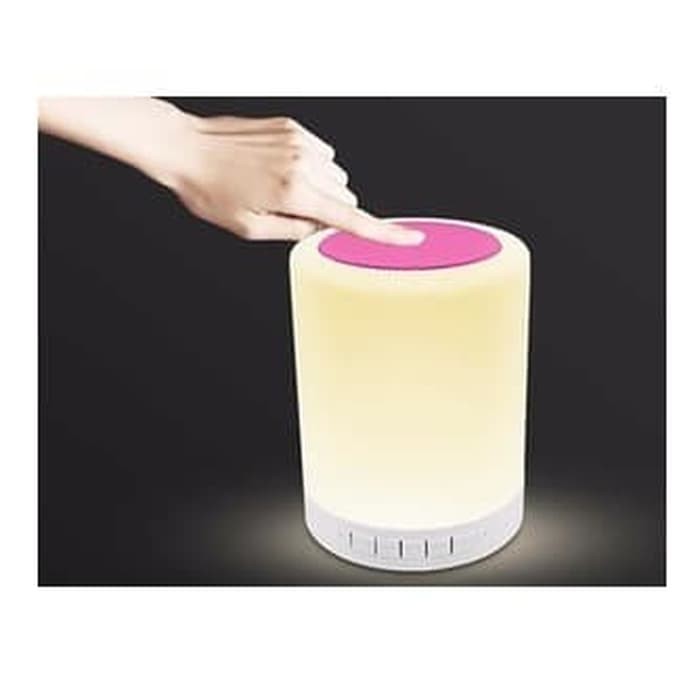 Speaker BLUETOOTH Smart Music Light LED Lampu Tidur Gantung Portable Grosir