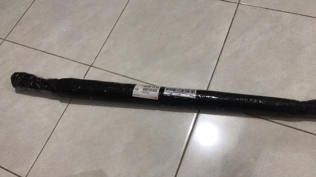 Payung Jumbo Golf Besar Fiber Otomatis Lapis Silver Anti Uv Sarung Kain Payung Panjang Payung Mobil