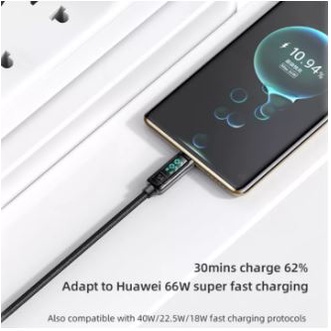 MCDODO CA-869 DIGITAL DISPLAY PRO KABEL CHARGER USB TYPE C CABLE TURBO CHARGE 5A XIAOMI SAMSUNG VIVO