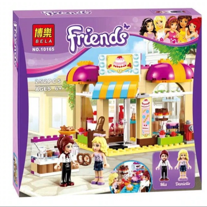 Lego Block Friends Bakery Store Toko Kue