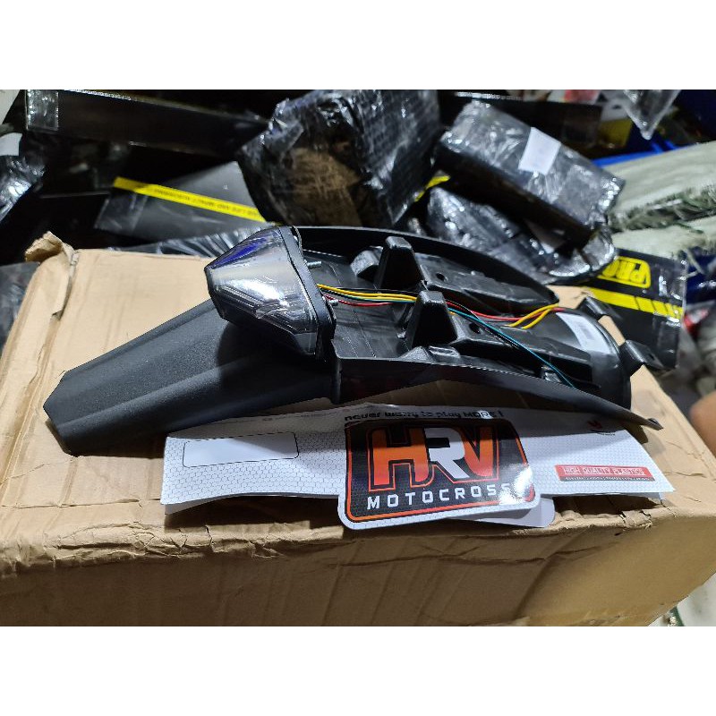 Spakbor belakang honda CRF 150 led tranformer bahan tebal