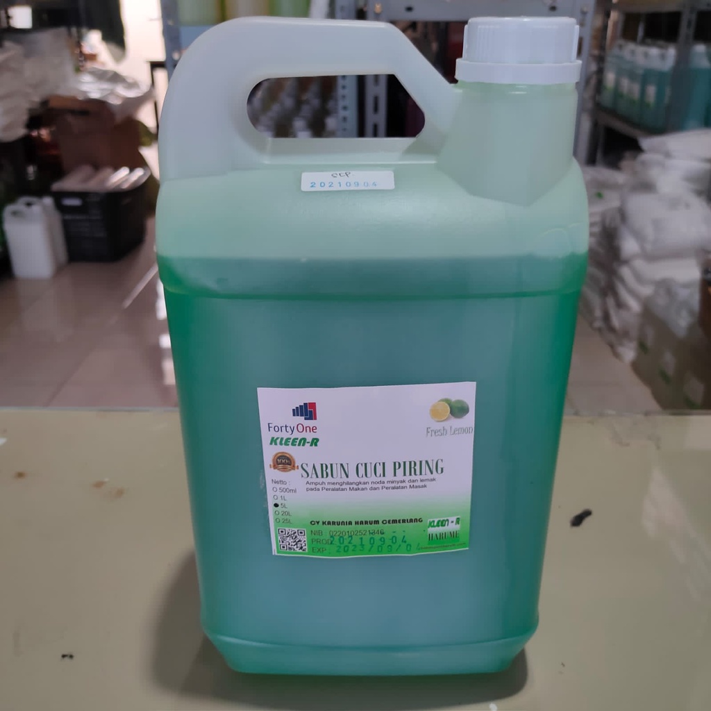 Sabun Cuci Piring 5 Literan Forty One Kleen-R Harume