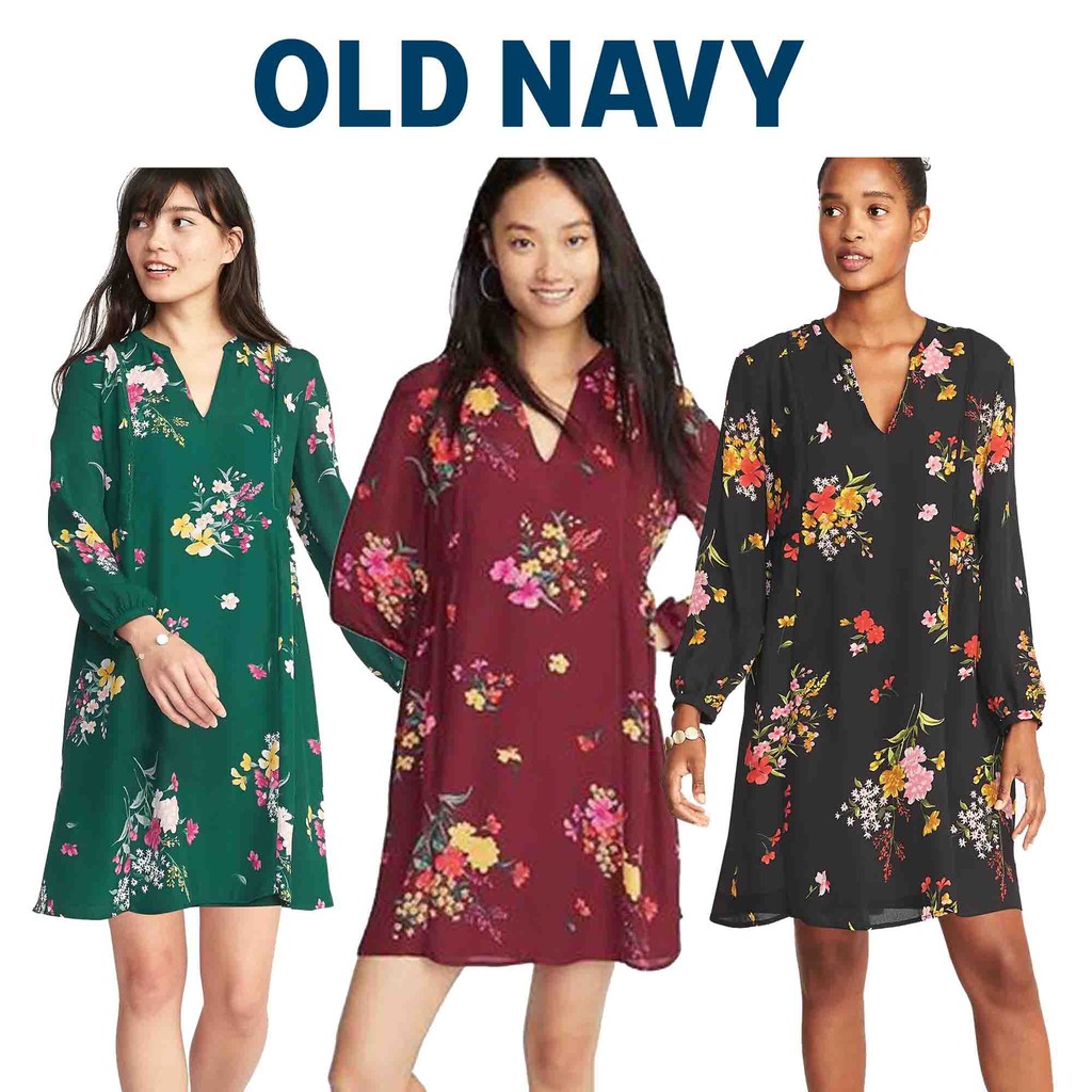 old navy georgette swing dress