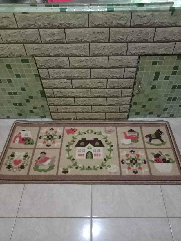 [nk] Keset Dapur Motif D01 Uk 50x120
