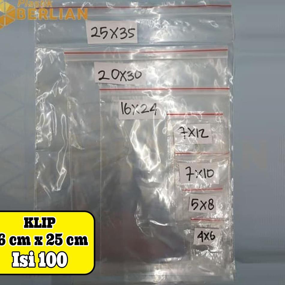 

Ready Stok 0SBIE 16 X 25 Plastik KLIP / CLIP PROMO 100 lbr 94 Best