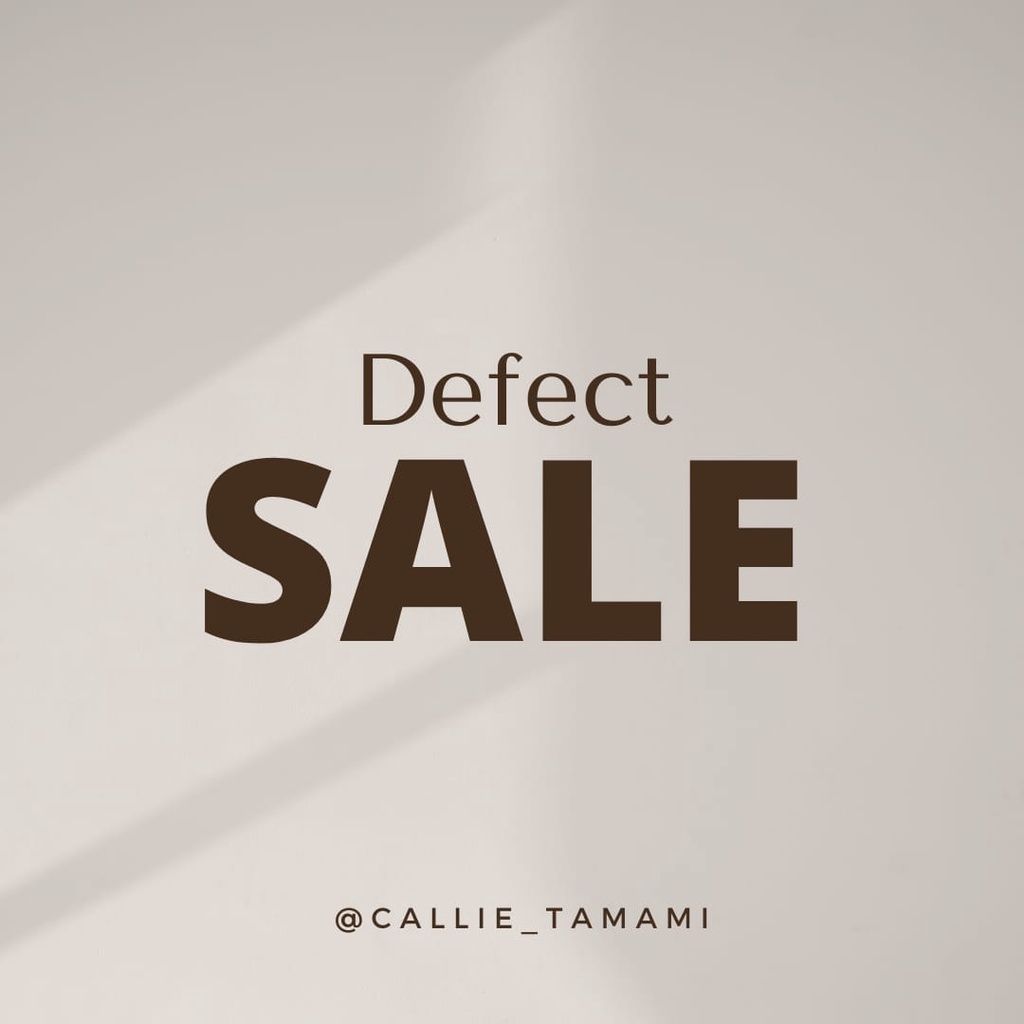 CallieTamami - Defect Sale 2