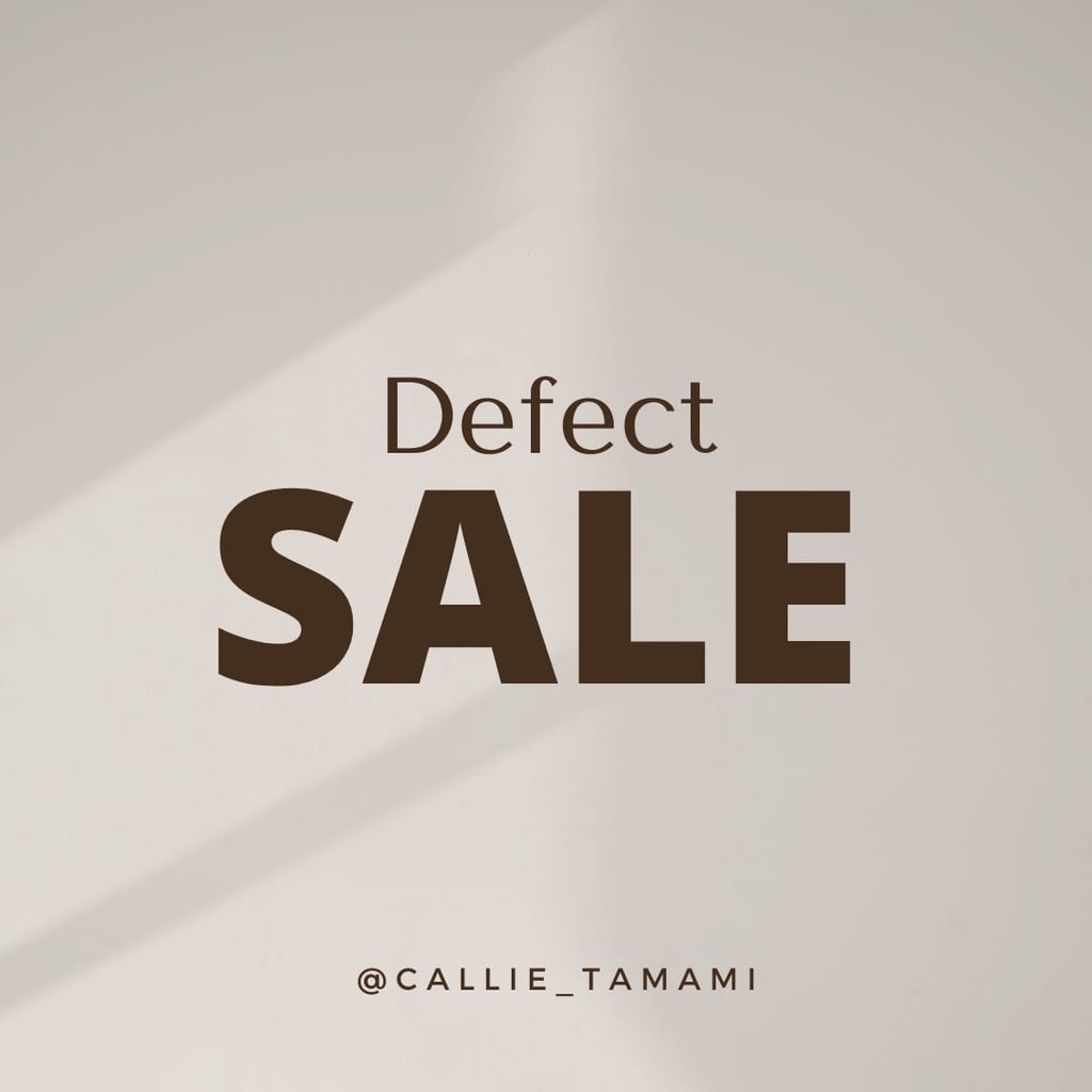 CallieTamami - Defect Sale 3