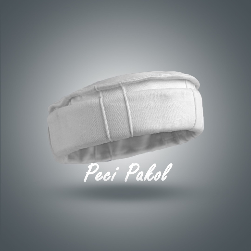 PECI PAKOL TOPI TALIBAN PECI AFGANISTAN WARNA PUTIH