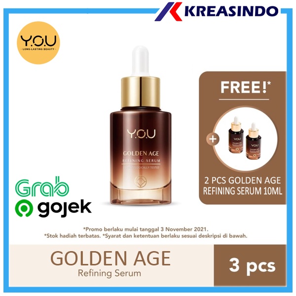 YOU Golden Age Refining Serum 20ml [Skin- Renewal Activator] Original Resmi