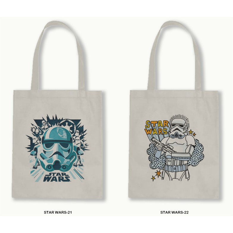 TOTE BAG BLACU 30X40 - STAR WARS series.03