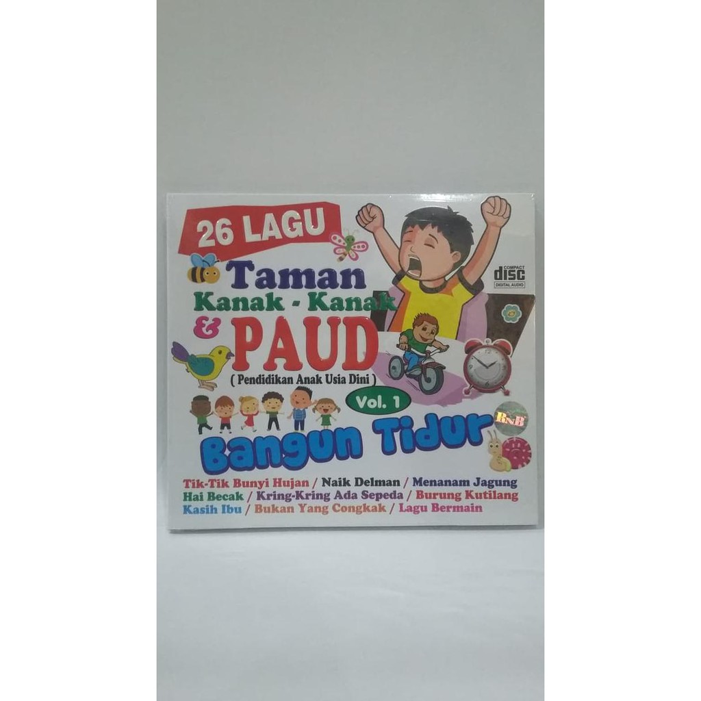 CD ORIGINAL 26 LAGU TAMAN KANAK-KANAK & PAUD VOL. 1
