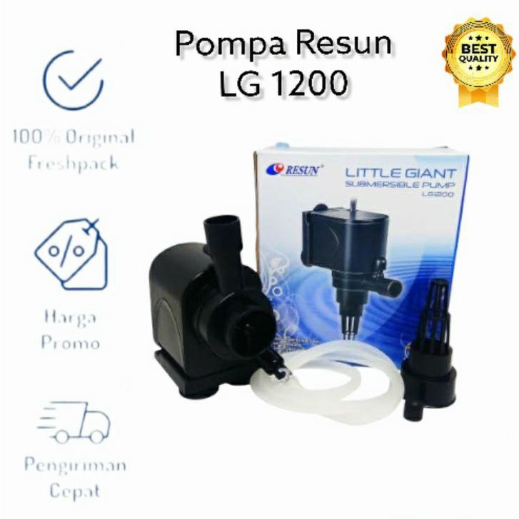 pompa LG 1200 Pompa Air Aquarium Submersible Pump Resun LG-1200 Sp1200