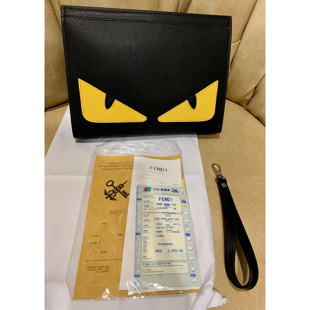 Tas Fendi Pria / Clutch Bag Super Mirror Premium